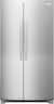Frigidaire - 36 in. Wide 26 Cu. Ft. Standard Depth Side-by-Side Refrigerator with CrispSeal Crispers - Smudge Proof Stainless Steel