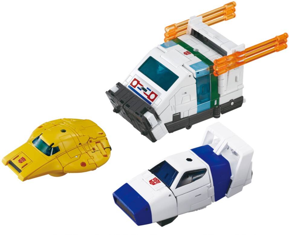 Alt View 6. Transformers - Cybertron Chase Set of 3 Premium Finish | Transformers Dramatic Capture.
