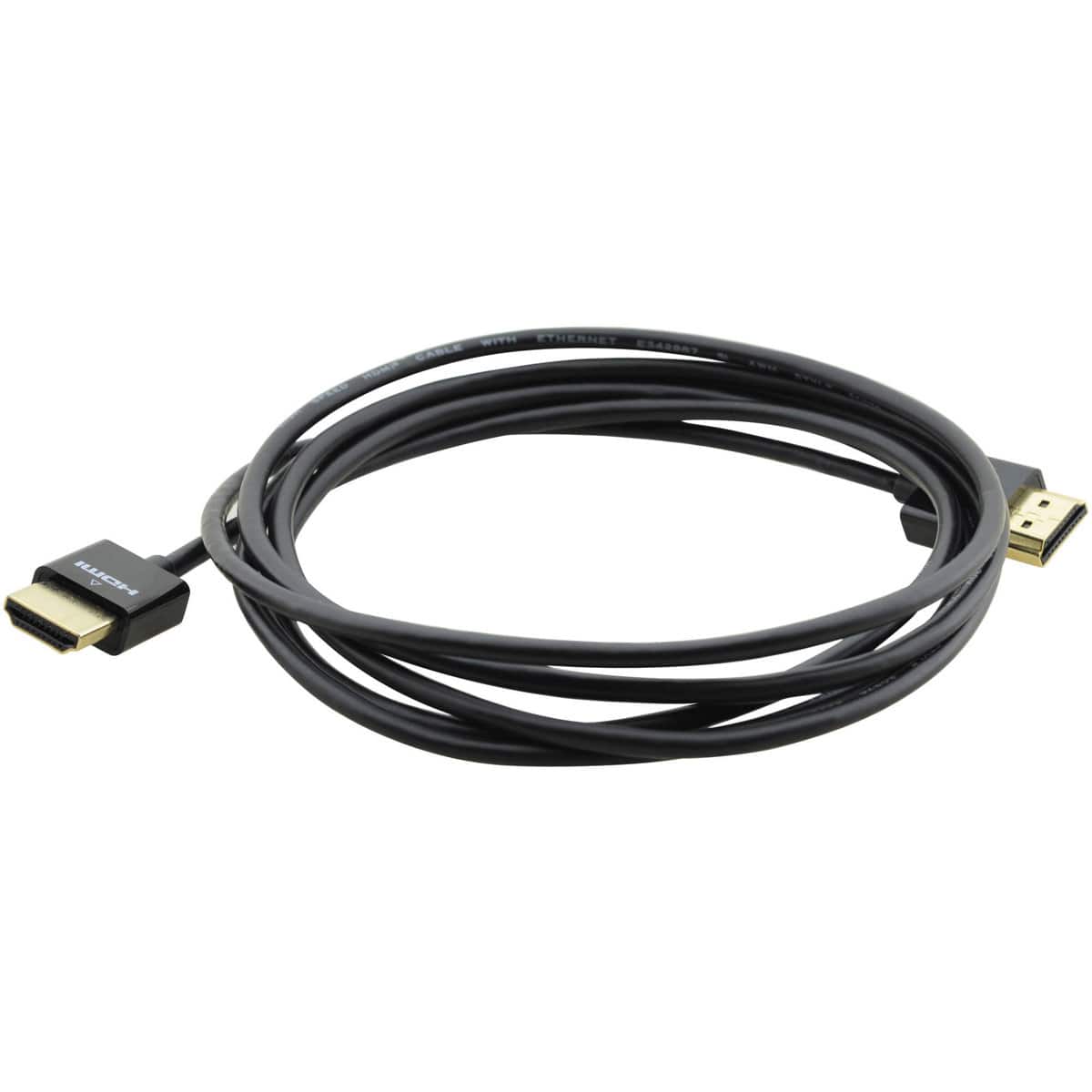Kramer - Electronics C-HM/HM/PICO High-Speed HDMI Cable w/Ethernet, Black, 6'