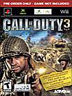 Front Detail. Call of Duty 3 Normandy Breakout Campaign Map - Nintendo Wii.