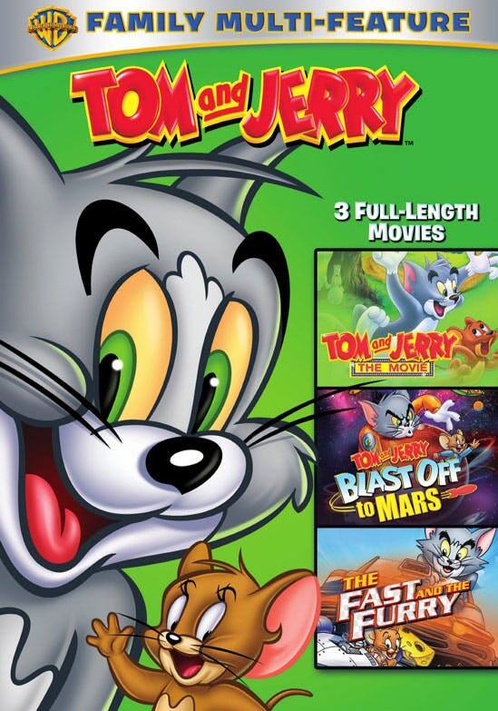 Tom and Jerry: The Movie/Blast Off to Mars/The Fast and the Furry (Box Set) [DVD] [Standard]