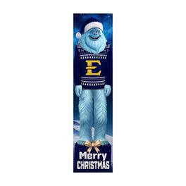Fan Creations - ETSU Buccaneers 48" Yeti Christmas Leaner - Multicolor