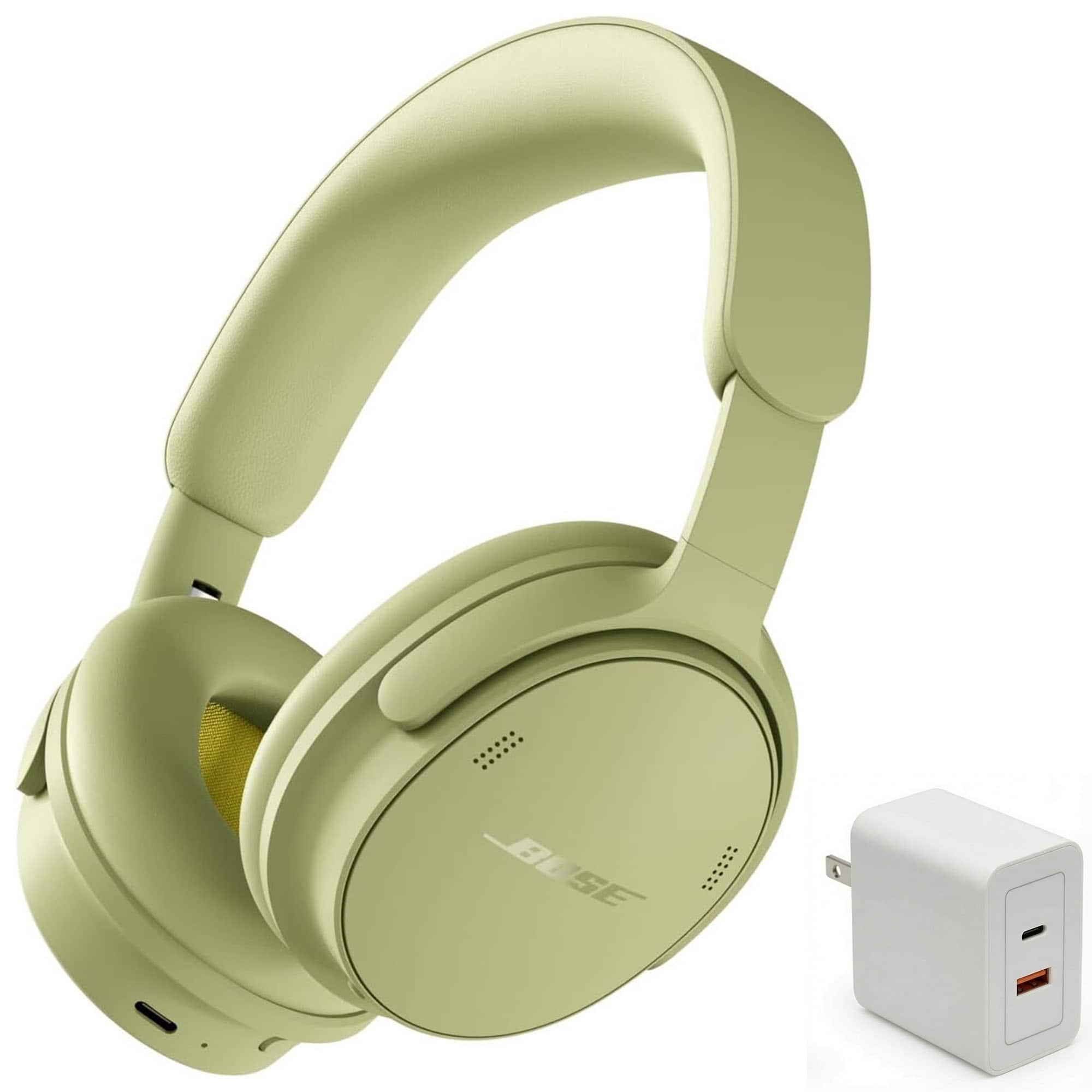 Paquete - Bose - Audífonos QuietComfort (2.ª generación) con cargador rápido - inalámbricos, con cancelación de ruido y micrófono - Blanco humo 3