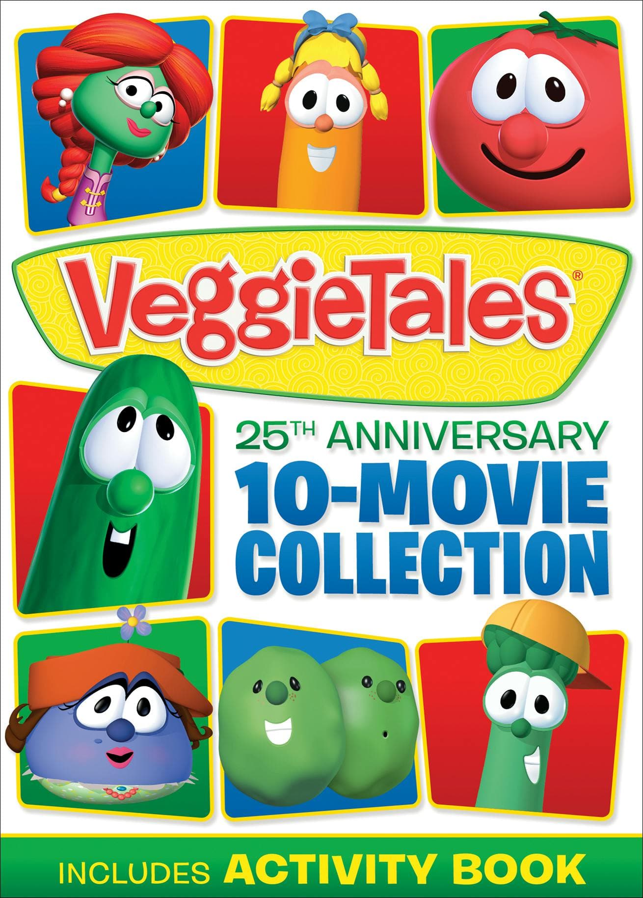 Front. VeggieTales: 10-movie Collection (DVD Set) [DVD].