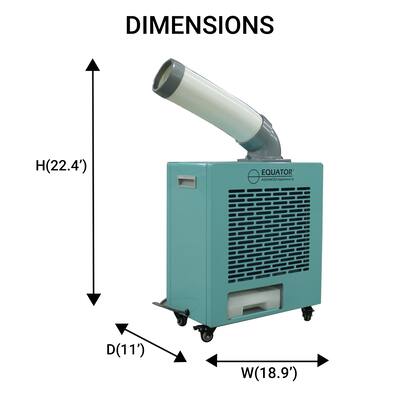 Equator 3 in 1 AC Heat Air 9000BTU Outdoor Air Conditioner Equator 3 in 1 AC Heat Air 9000BTU Outdoor Air Conditioner