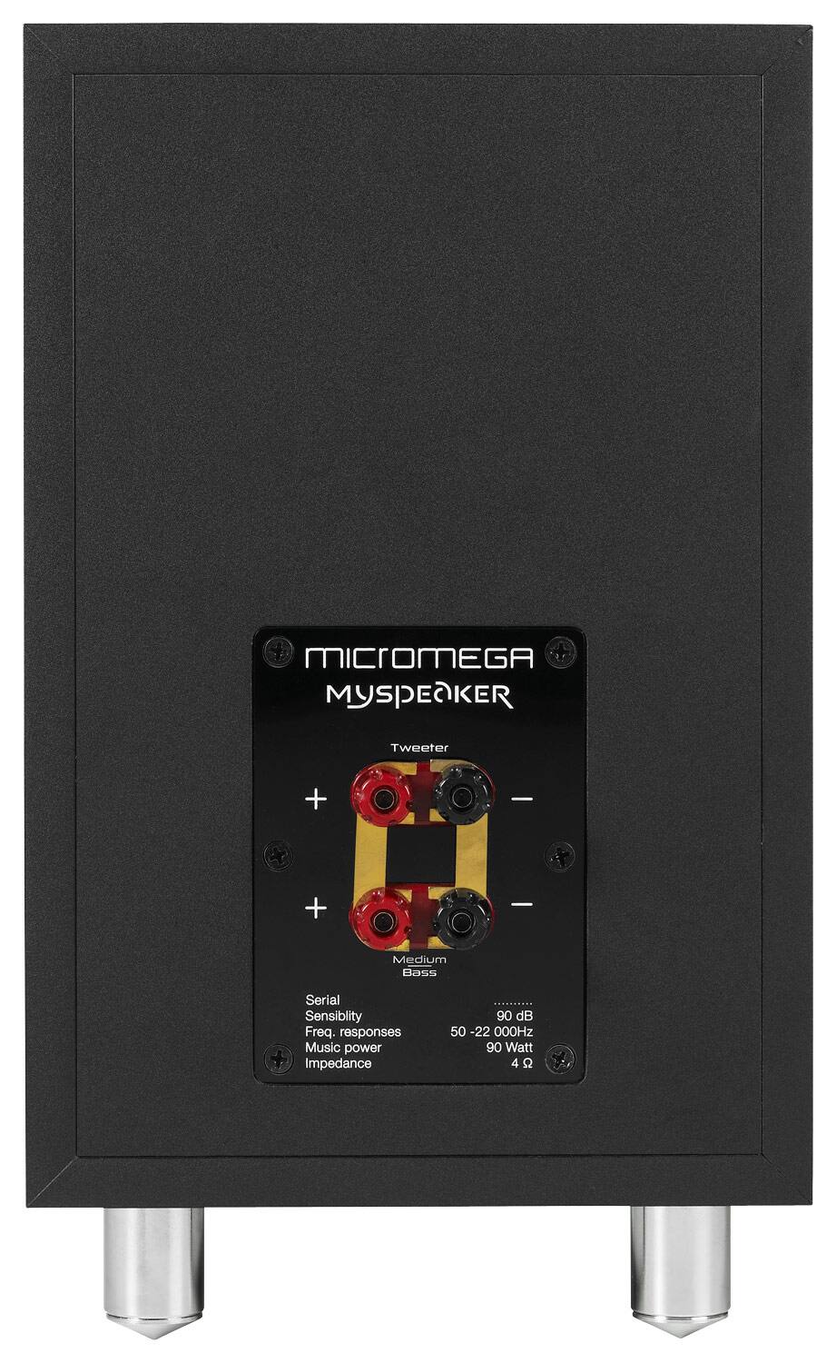 Alt View 12. Micromega - MySpeaker 5.25" 2-Way Bookshelf Loudspeakers (Pair) - Black.