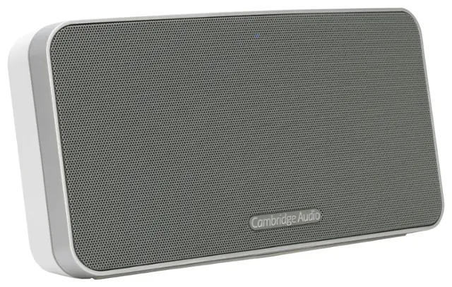 Front. Cambridge Audio - Go V2 Portable Bluetooth Speaker - White.