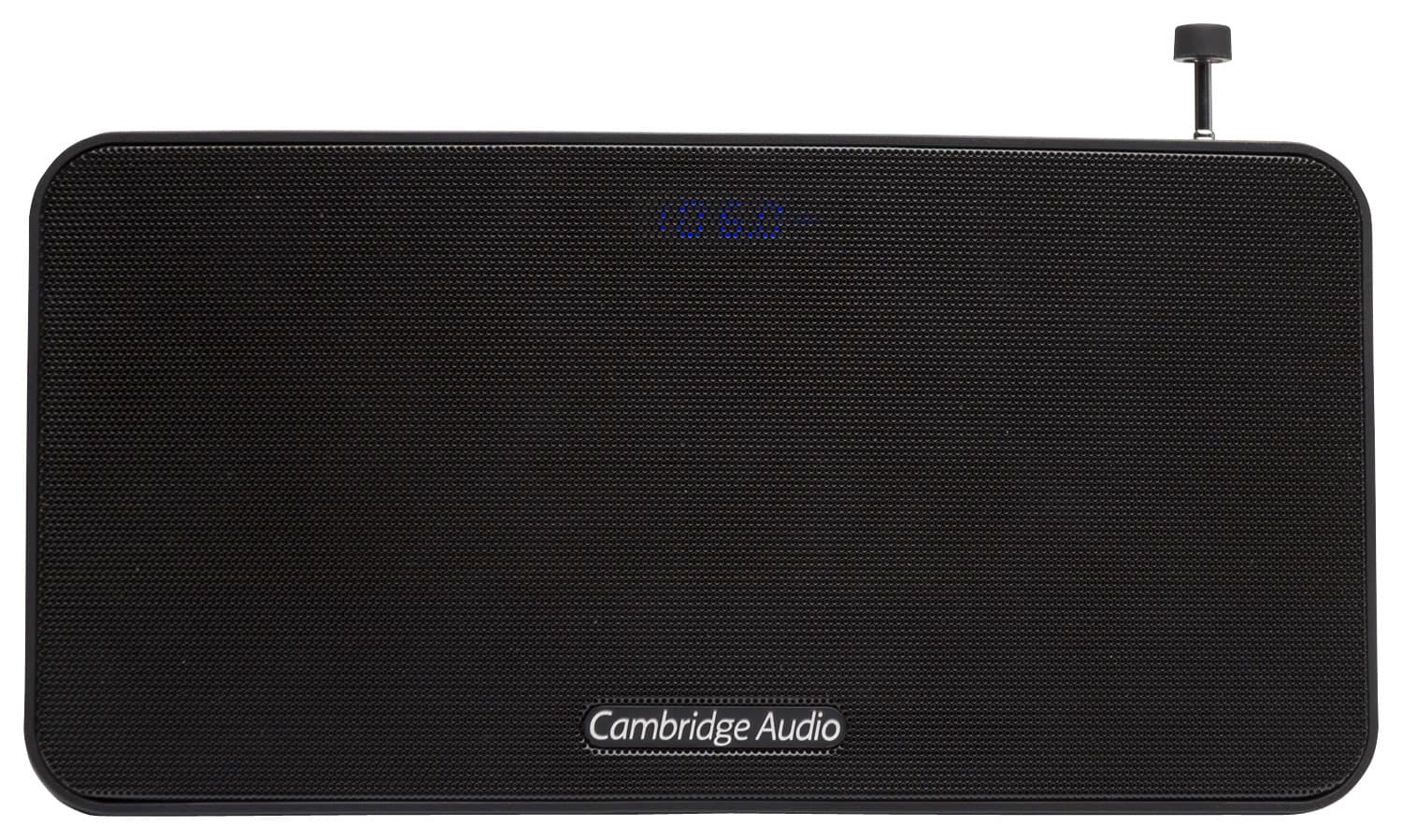 Front. Cambridge Audio - GO Portable Bluetooth Speaker and Radio - Black.
