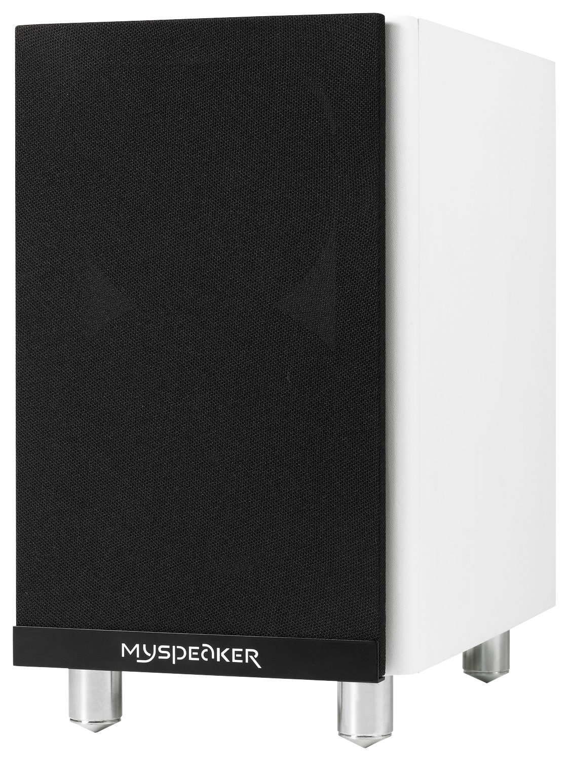 Micromega - MySpeaker 5.25" 2-Way Bookshelf Loudspeakers (Pair) - White - Front_Zoom