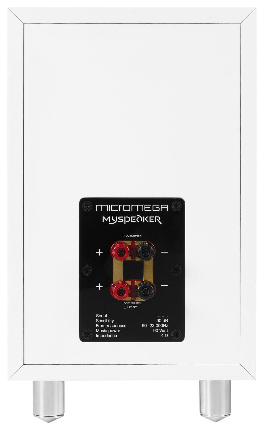 Alt View 12. Micromega - MySpeaker 5.25" 2-Way Bookshelf Loudspeakers (Pair) - White.