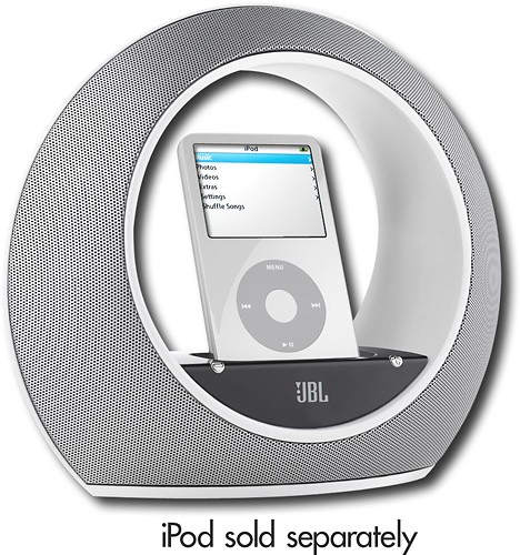 tidsskrift patient vogn Best Buy: JBL Radial Micro Speaker Dock for Apple® iPod™ White JBLRADMICWHT