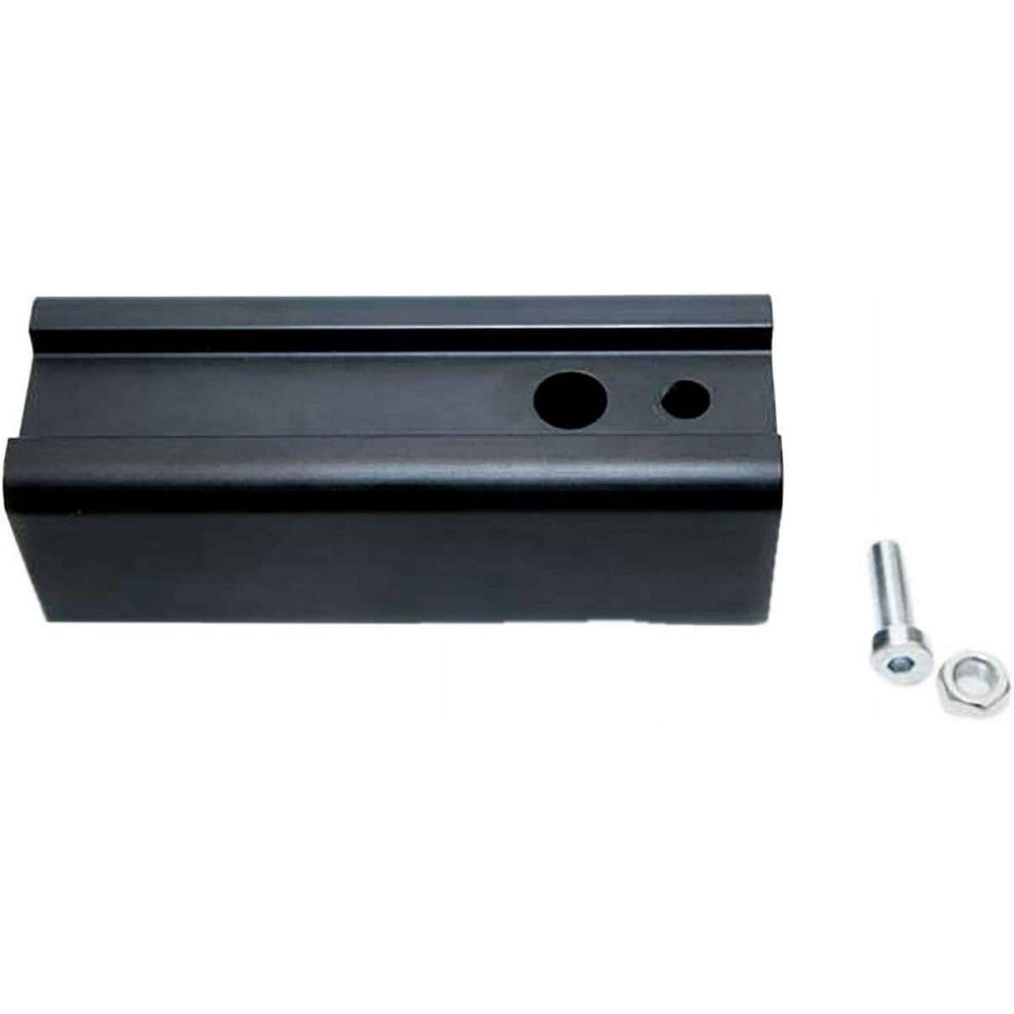 Front. Saris - Bike Rack Accessory, Aluminum Hitch Adapter for Hitch Racks, 5.5 inch - Black.