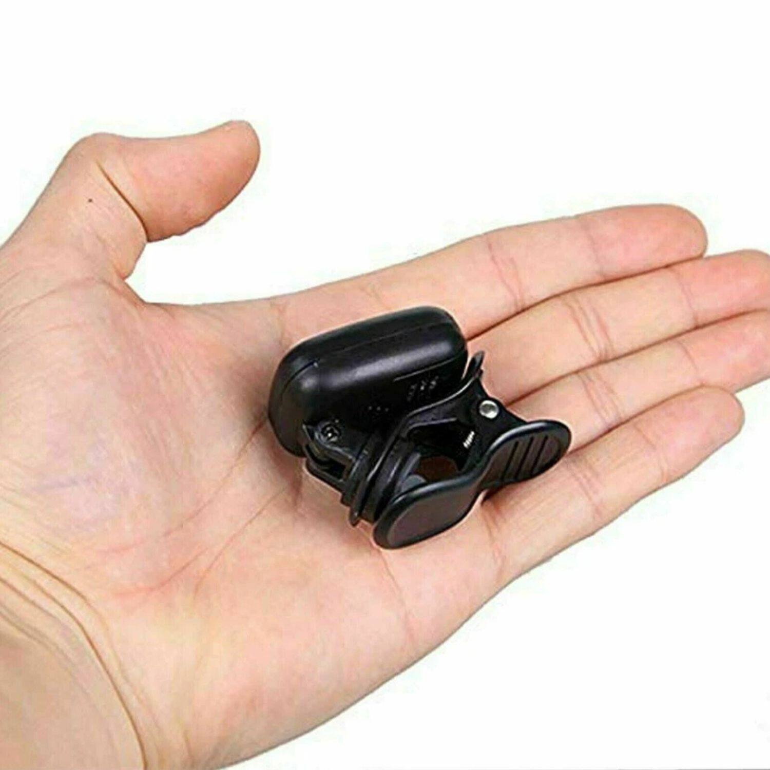 Alt View 1. Home Collection - LCD Clip-On Chromatic Tuner – Digital Tuning Device for Acoustic, Electric Guitar, Bass, Ukulele, Banjo, and Violin.