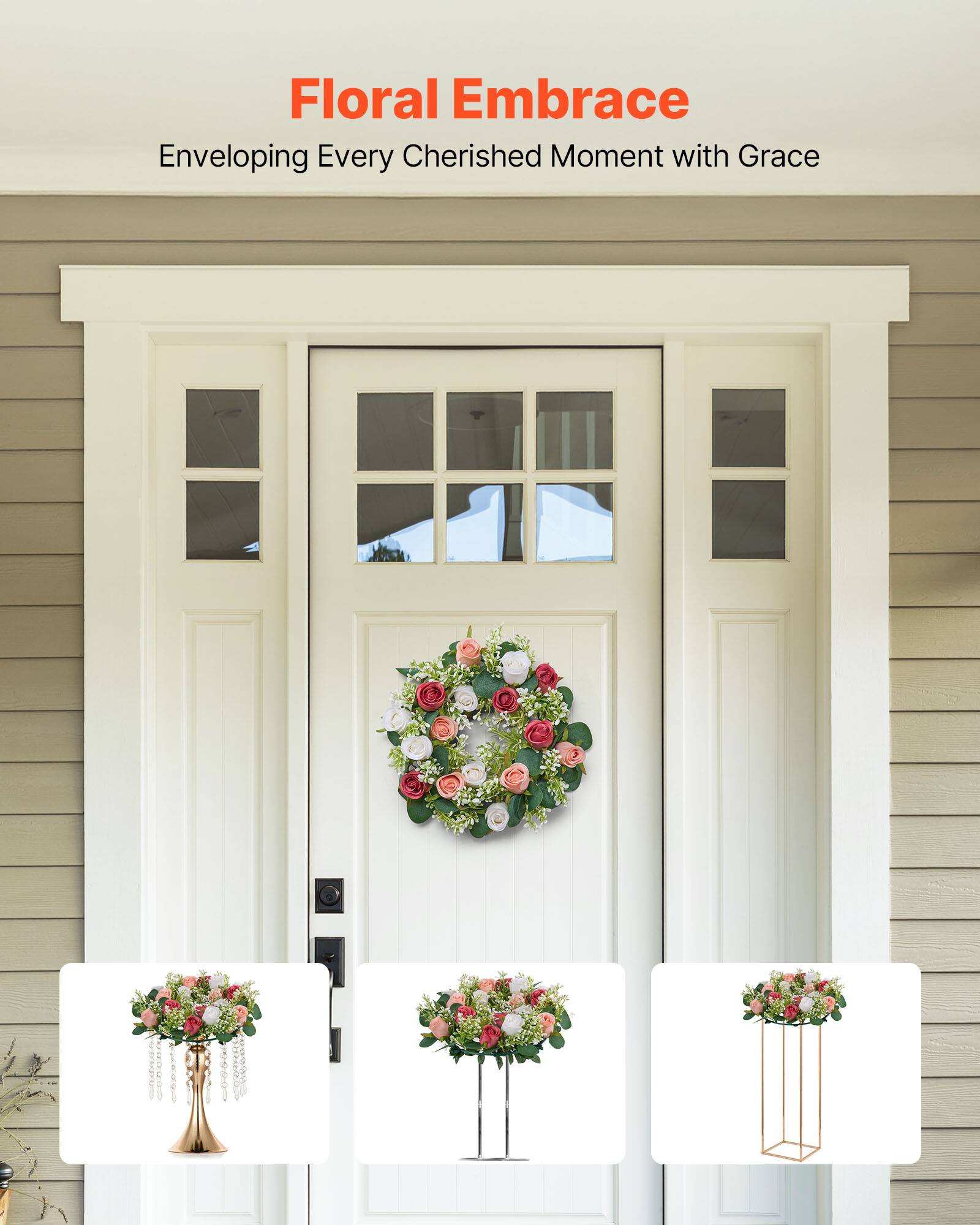 Floral Embrace  
Enveloping Every Cherished Moment with Grace