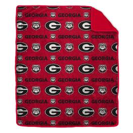 Pegasus - Georgia Bulldogs Tonal Wordmark 60" x 70" Faux Fur Blanket - Multicolor