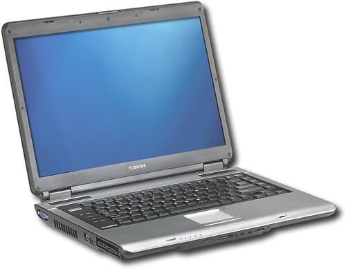 Angle Standard. Toshiba - Satellite Notebook with Intel® Centrino® Duo - Onyx Blue.