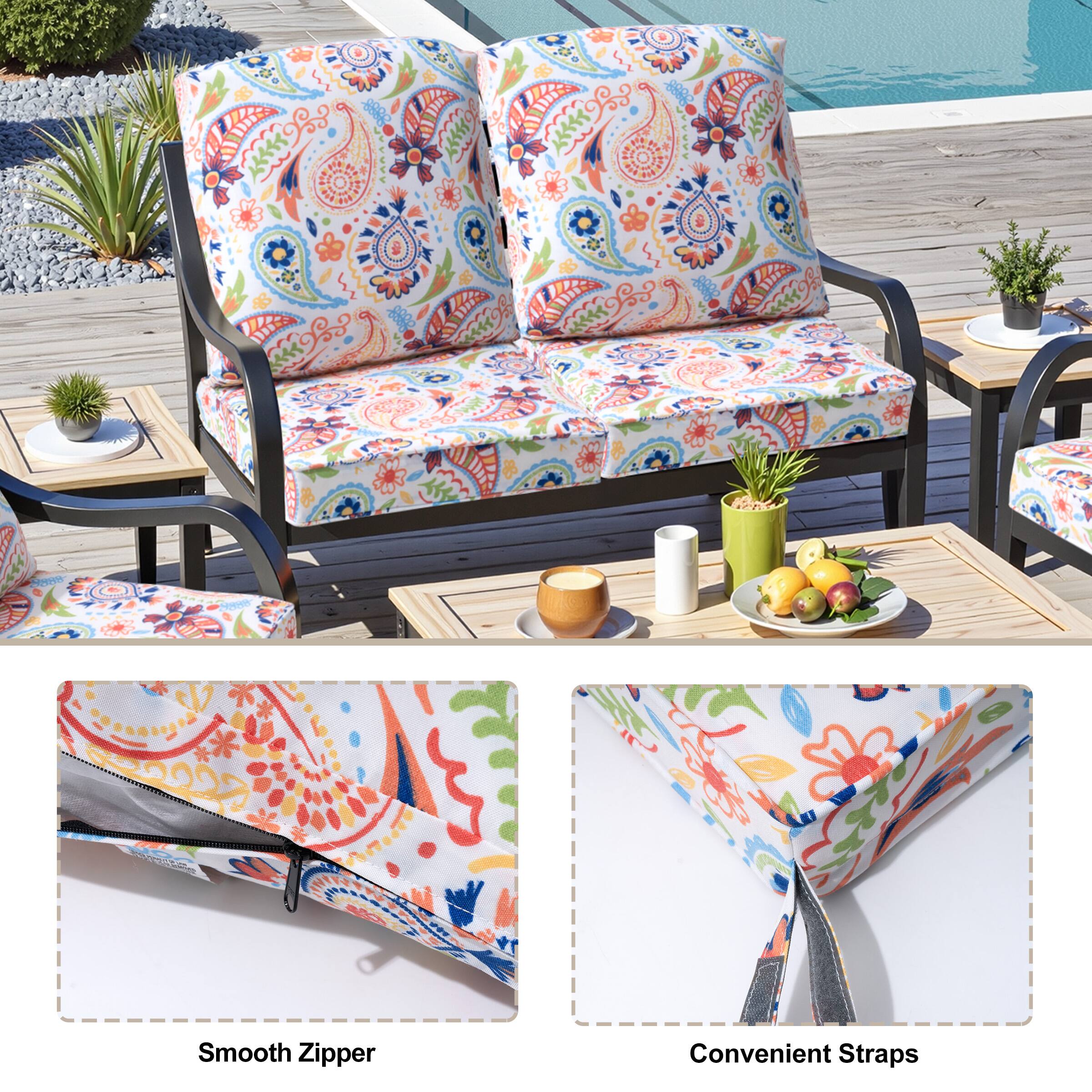 Smooth Zipper  
Convenient Straps