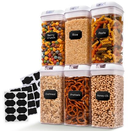 Berry crunch
Rice
Pasta
Oatmeal
Pretzels
Honey-O's