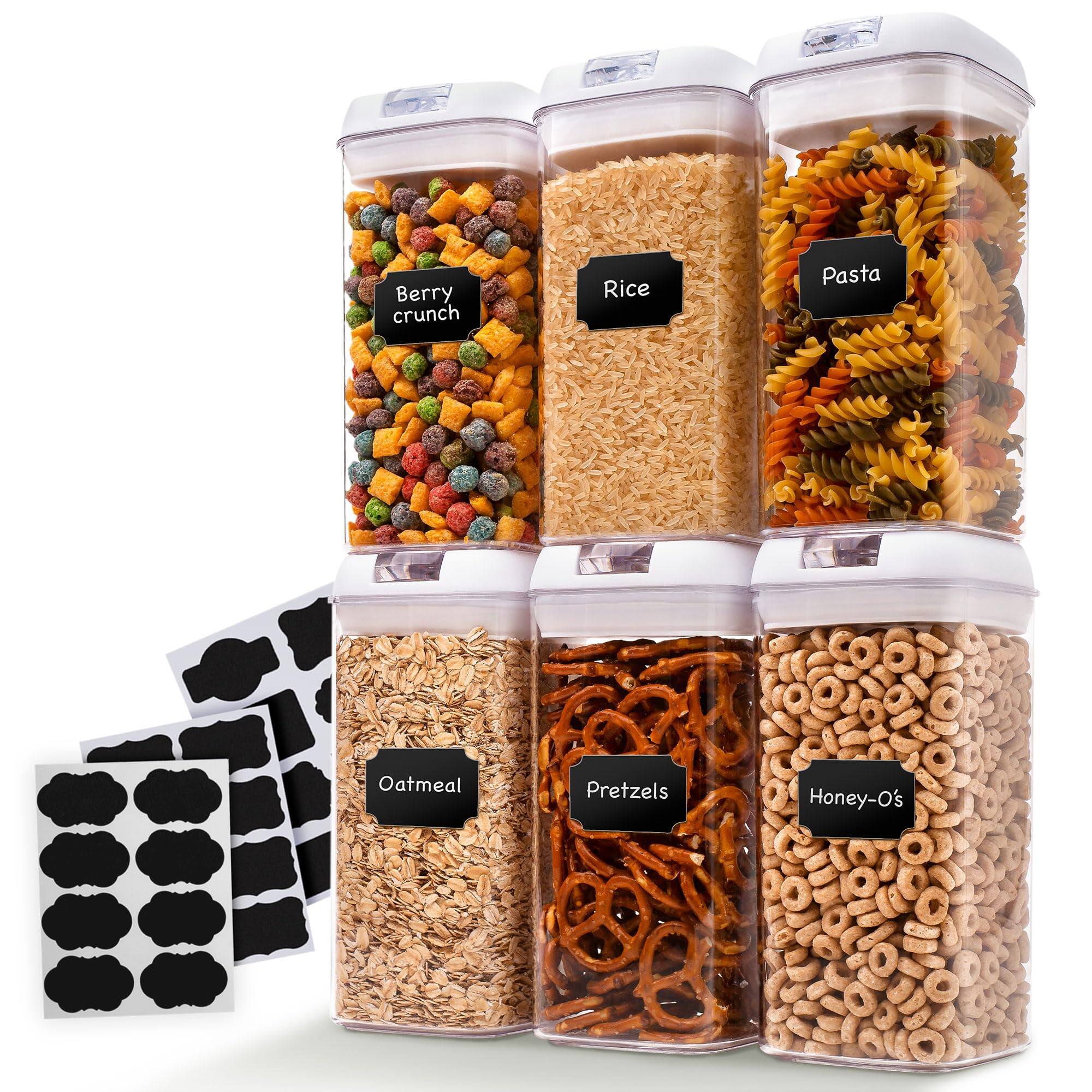 Berry crunch  
Rice  
Pasta  
Oatmeal  
Pretzels  
Honey-O's