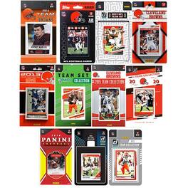 C&I Collectibles - Cleveland Browns Multi-Season Trading Card Set - Multicolor