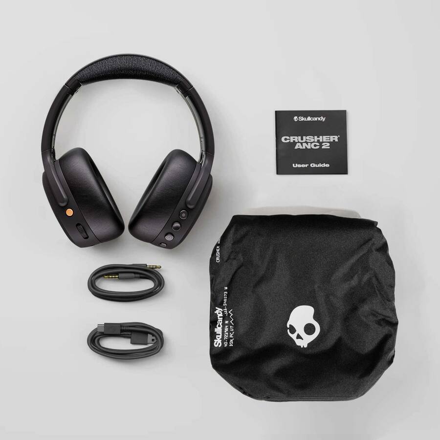 新品同様　Skullcandy  Crusher ANC2 Skullcandy Crusher ANC 2 Over the Ear Noise Canceling