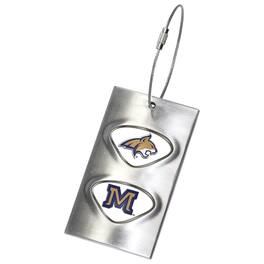 Jardine - Montana State Bobcats 3.5'' x 2'' Bag Tag - Black
