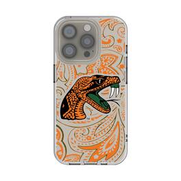 Keyscaper - NCAA - Florida A&M Rattlers iPhone Clear Case - 15 - Multicolor