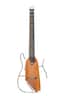 Donner music - Donner HUSH I Acoustic-Electric Guitar Kit for Travel Practice Color - Mahogany Natural