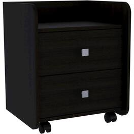 TuHome - Aura Nightstand MDF - Black
