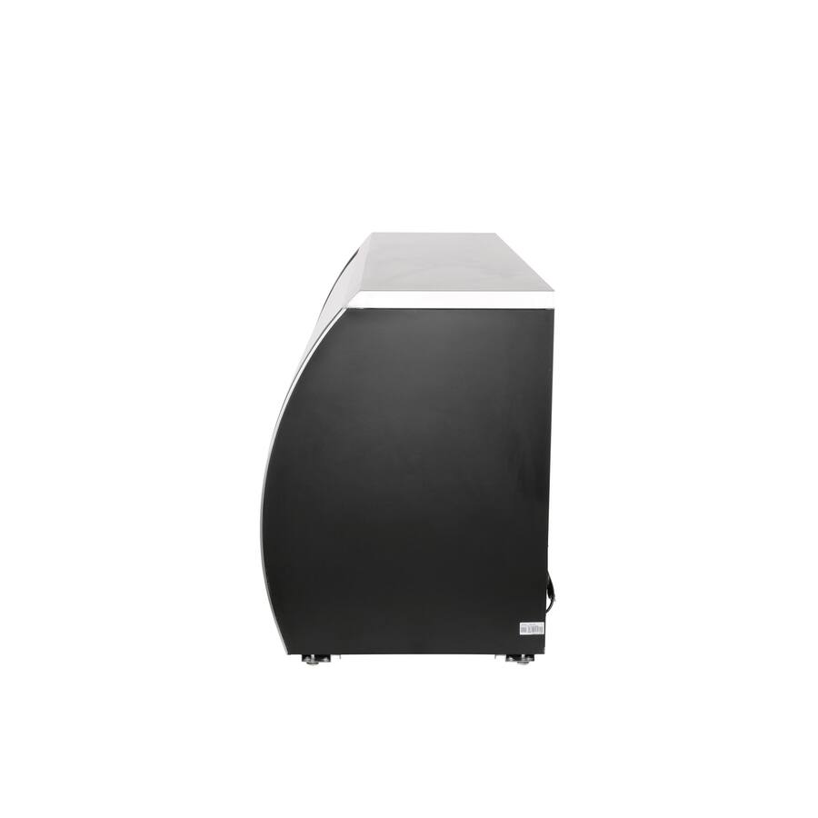 Magic Sandwhich Magic Chef Commercial 82 in. 32 cu. ft. Refrigerated Deli Case in Black ...