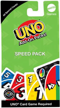 Mattel - Games - UNO Speed Pack Add-On - COLLECTIBLES - Multicolor