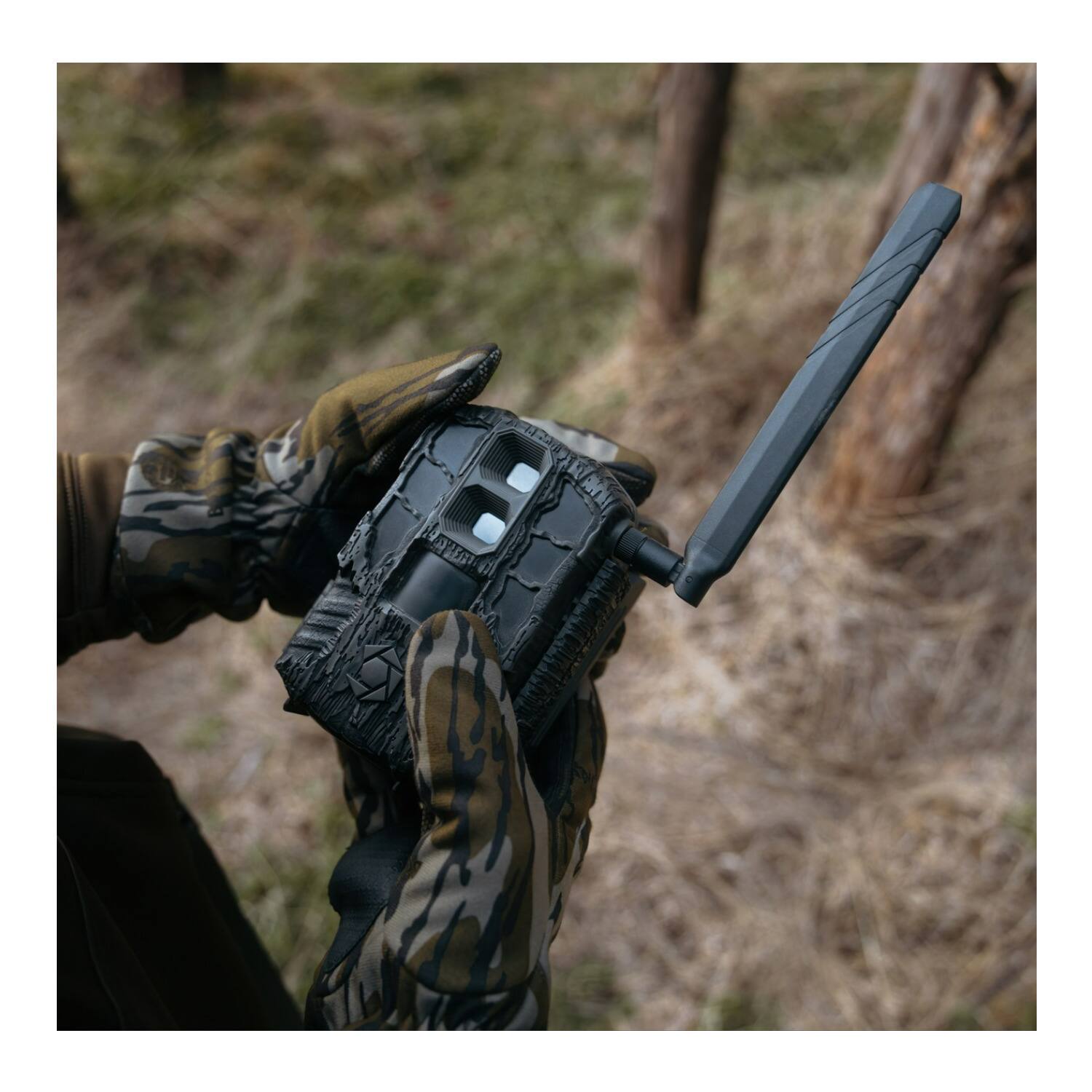 Angle. Stealth Cam - Stealth Cam Spectre 4K Pro 56MP UHD Cellular Trail Camera.