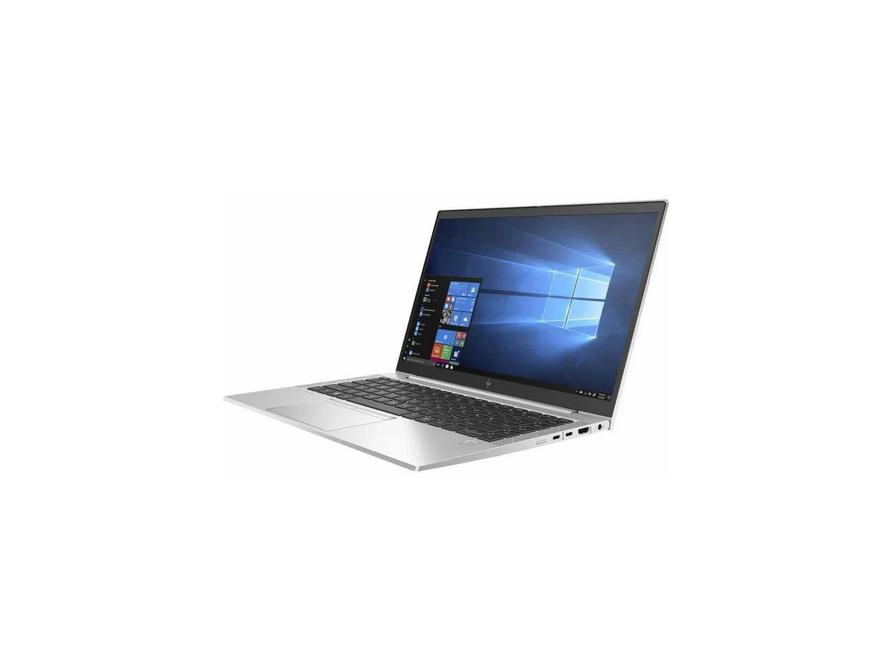 Alt View 1. HP - HP EliteBook 845 G8 Laptop AMD Ryzen 7 PRO 5850U 16GB RAM 512GB SSD 14" FHD Windows 11 Pro - Silver.