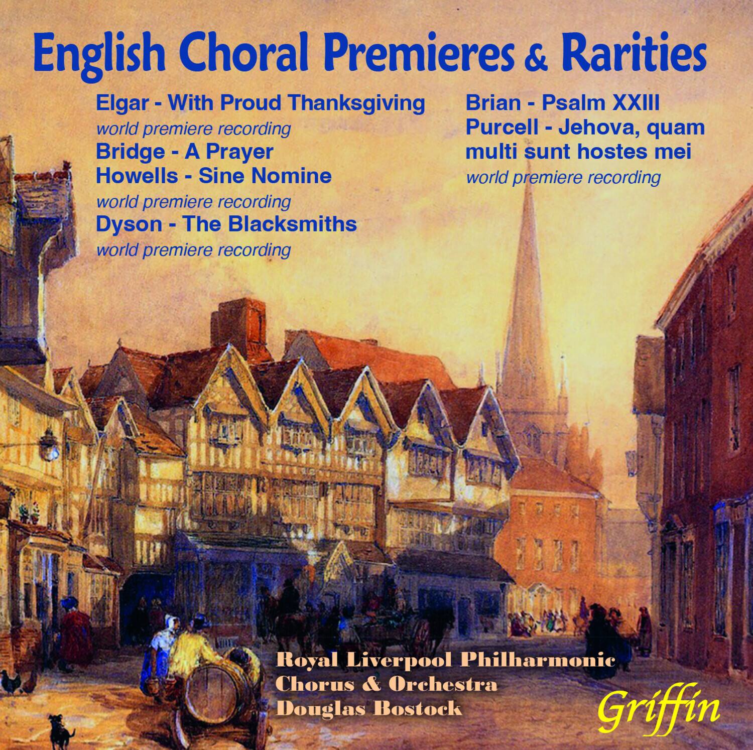 Royal Liverpool Philharmonic Orchestra & Chorus - English Choral Premieres & Rarities   - COMPACT DISCS [CD]