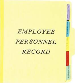 Pendaflex - Vertical Personnel Folders, 1/3 Cut Top Tab, Letter - Yellow