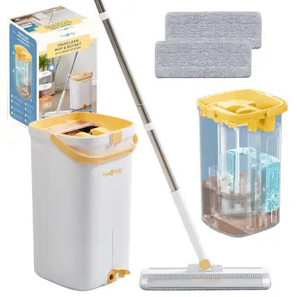 True Tidy
TRUECLEAN MOP & BUCKET SYSTEM WITH PUMP
True & Tidy