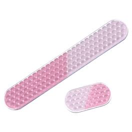 Unique Bargains - Gel Wrist Rest, Ergonomic Silicone Gel Mouse Pad with Cool Touch Cushion for Computer Laptop Home Office Work (Pad Set) - Pink Ombre