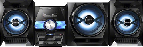 Best Buy Sony 1800w Wireless Bookshelf Stereo System Black Lbtgpx555