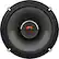 Front. JBL - 6-1/2" 2-Way Coaxial Car Speakers with Polypropylene Cones (Pair) - Black.