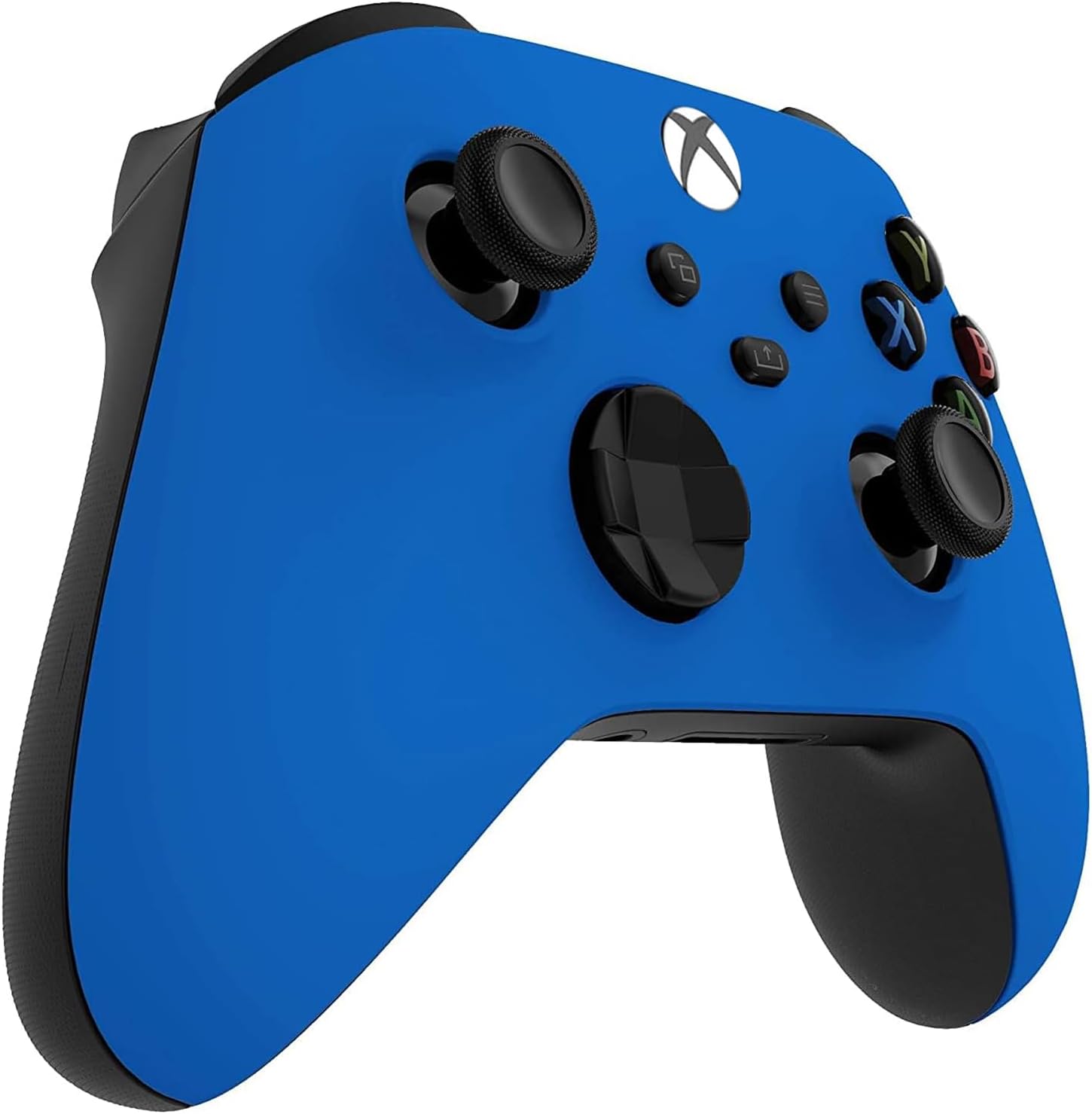 Left. Custom Controllerzz - Custom Wireless Controller for Xbox Series X|S, Xbox One, & PC - Blue.