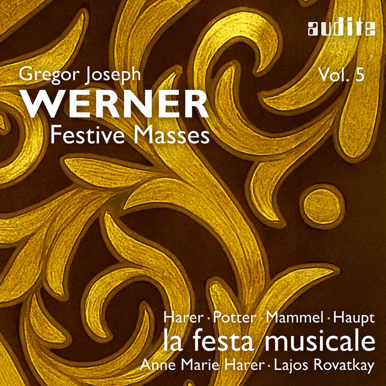 Magdalene Harer - Gregor Joseph Werner, Vol. 5 - Festive Masses   - COMPACT DISCS [CD] price history on PriceWatchPro