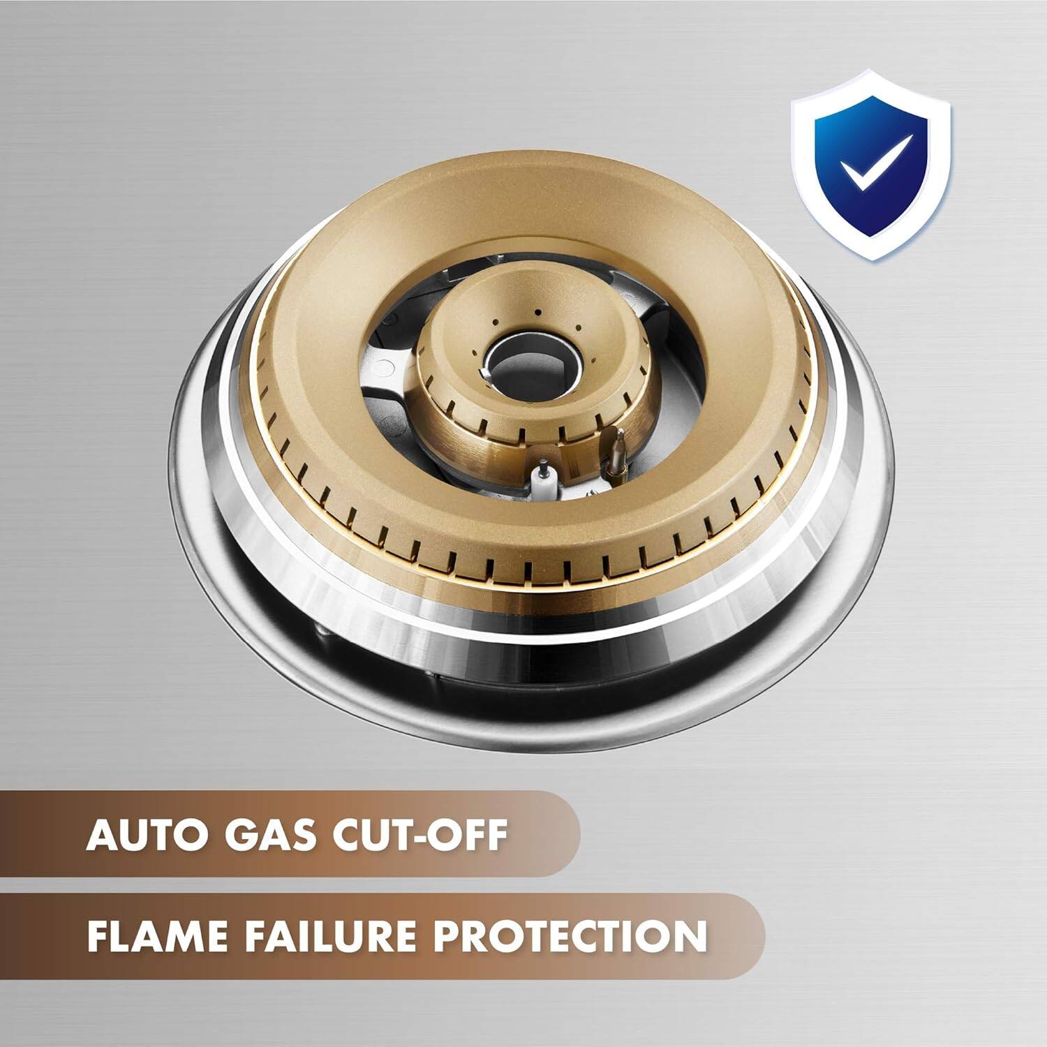 Auto Gas Cut-Off Flame Failure Protection