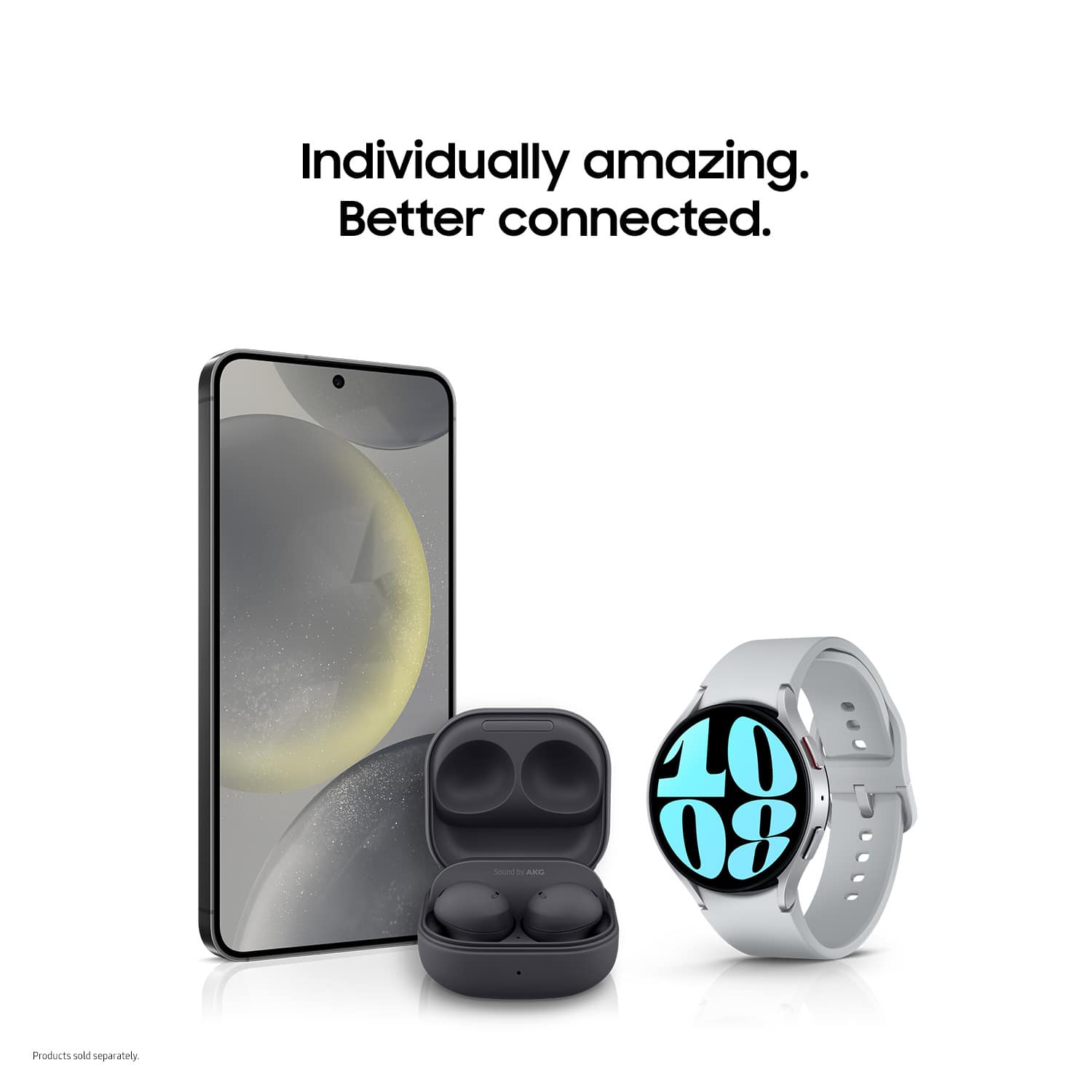 Individually amazing. Better connected.