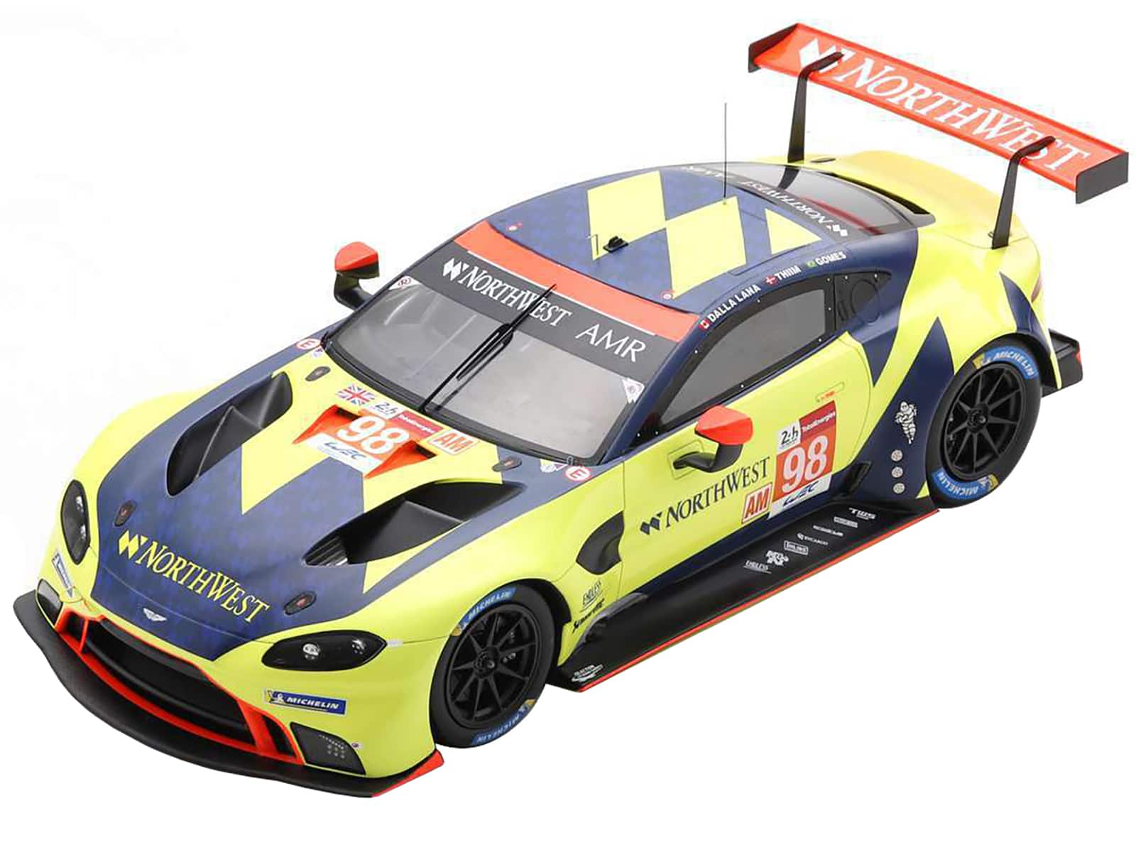 "Porsche Aston Martin Vantage AMR #98 ""Aston Martin Racing"" LMGTE Am Class 24 Hrs of Le Mans 2021 1/18 Model Car by Spark" price history on PriceWatchPro