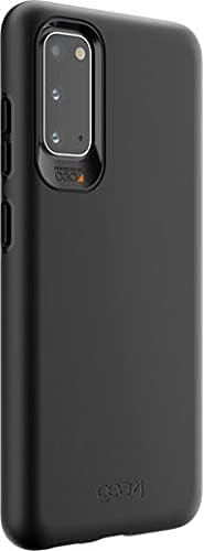Back. Gear4 - Gear4 Holborn Case for Galaxy S20 5G UW | Color: Clear/Black - Black.