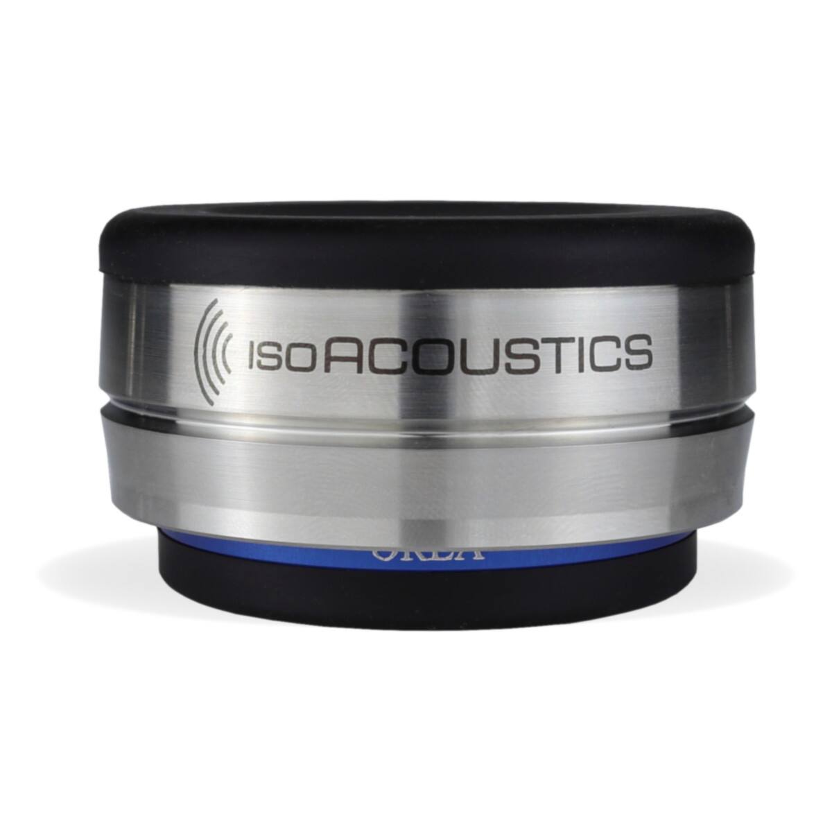 IsoAcoustics - OREA Indigo Isolator Feet for Audio Components and Turntables - Silver