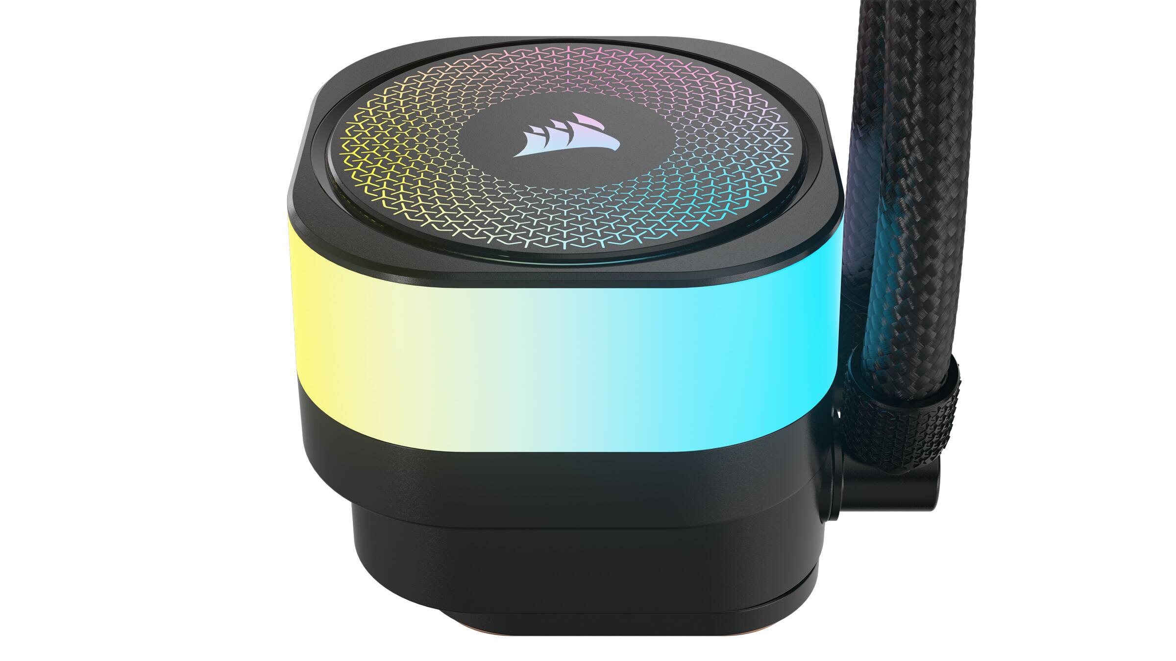 Alt View 24. CORSAIR - iCUE LINK TITAN 360 RX Liquid CPU Cooler with RGB Lighting - Black.