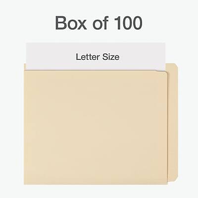 Box of 100  
Letter Size
