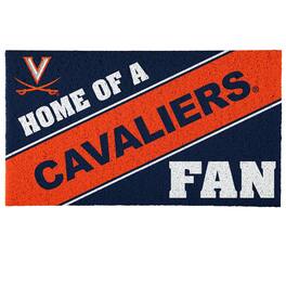 Evergreen Enterprises - Virginia Cavaliers 16" x 28" Coir Logo Doormat - Multicolor