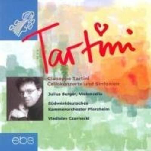 Tartini

Giuseppe Tartini  
Cellokonzerte und Sinfonien

Julius Berger, Violoncello  
Südwestdeutsches Kammerorchester Pforzheim  
Vladimir Crameri

ebs